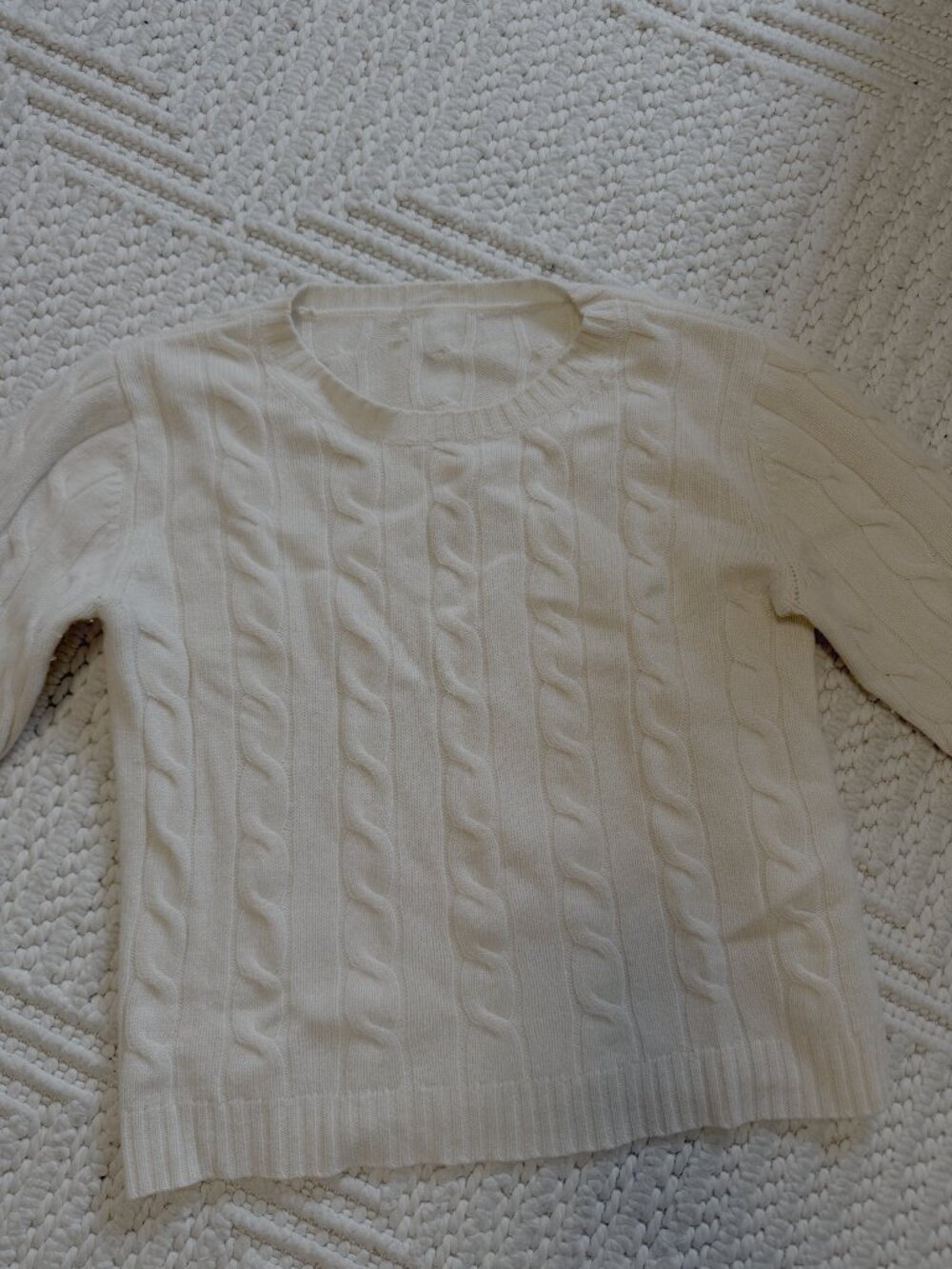 Cashmere Cream Sweater